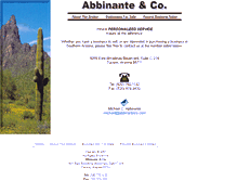 Tablet Screenshot of abbinanteco.com